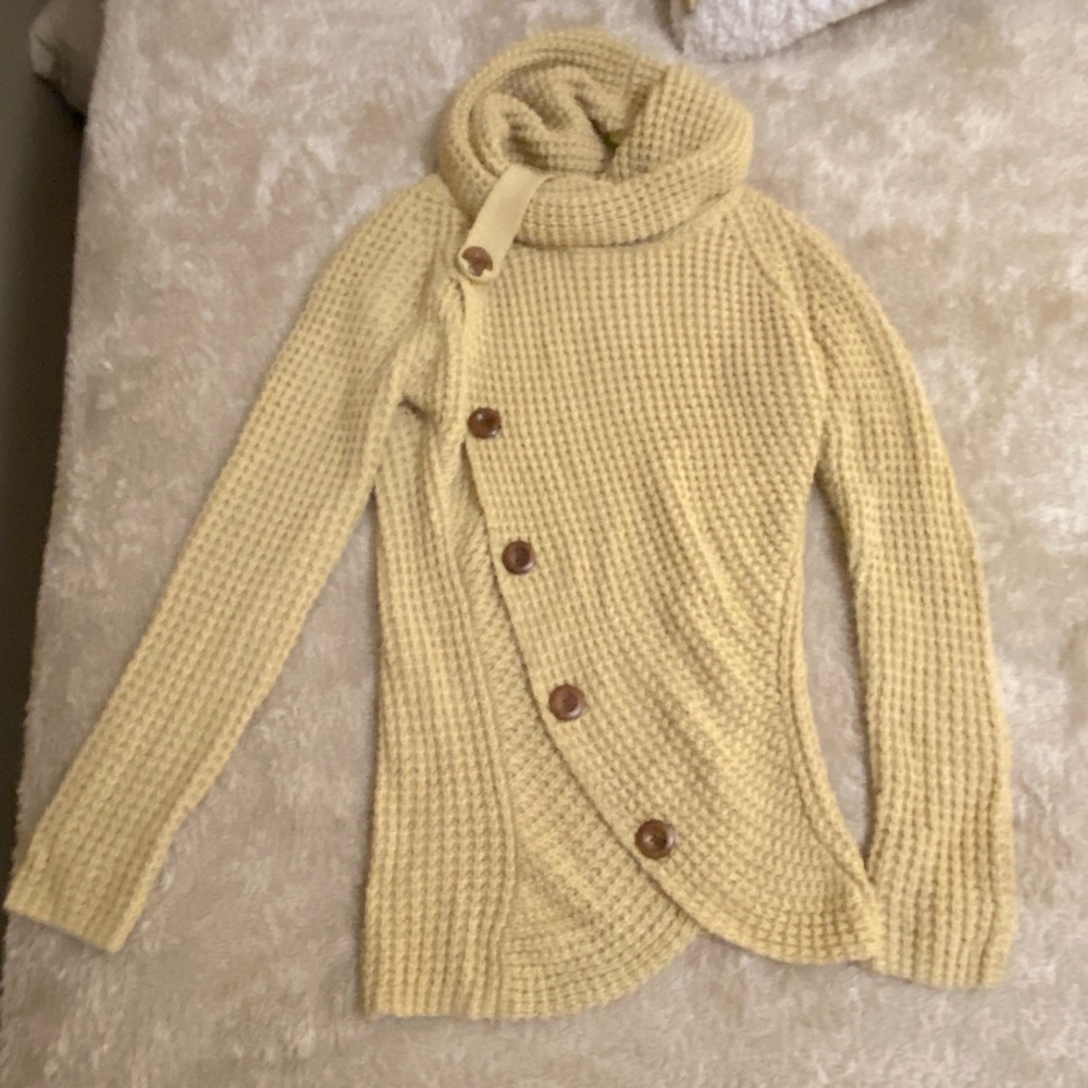 Cream sweater
